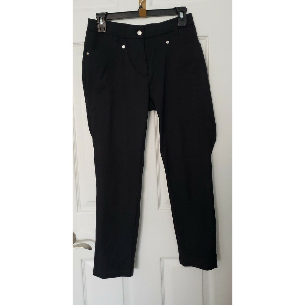 Daily Sports Womans Golf‎ Pants Size 8 x 25 Black